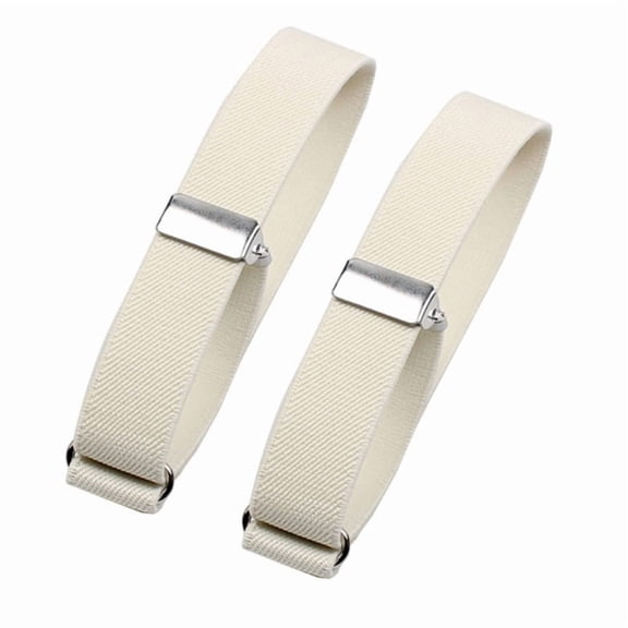 Simple Adjustable Shirt Sleeve Stay Fix Armband Elastic Sleeve Garters for Shirt Sleeve Holder for Women Man Wedding Shirt Sleeve Belt Sleeve Fix Armband