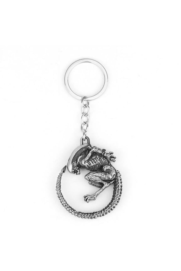 Simple And Creative Alien Battle Keychain