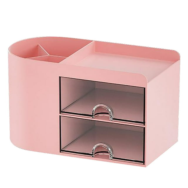 Simple And Creative Transparent Drawer Storage Box Desktop Crafts for