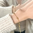 thumbnail image 1 of Simple And Light Luxury Special Fun Design High-end Bracelet For Women, 1 of 2