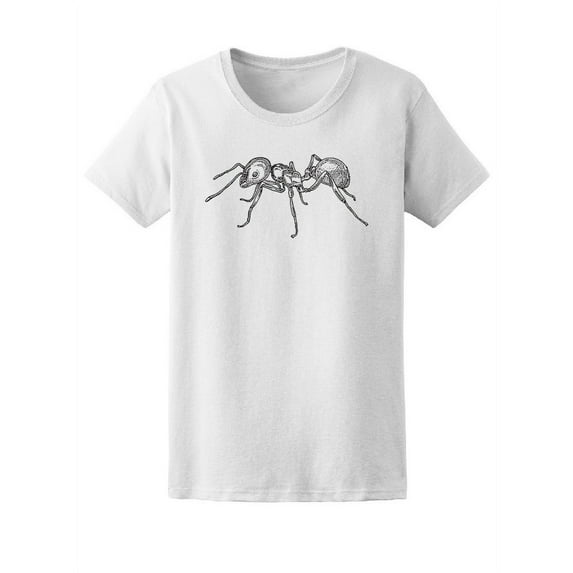 Simple Art Ant Side View T-Shirt Men -Image by Shutterstock, Male XX-Large