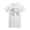 thumbnail image 1 of Simple Art Elephant Side View T-Shirt Men -Image by Shutterstock, Male x-Large, 1 of 2