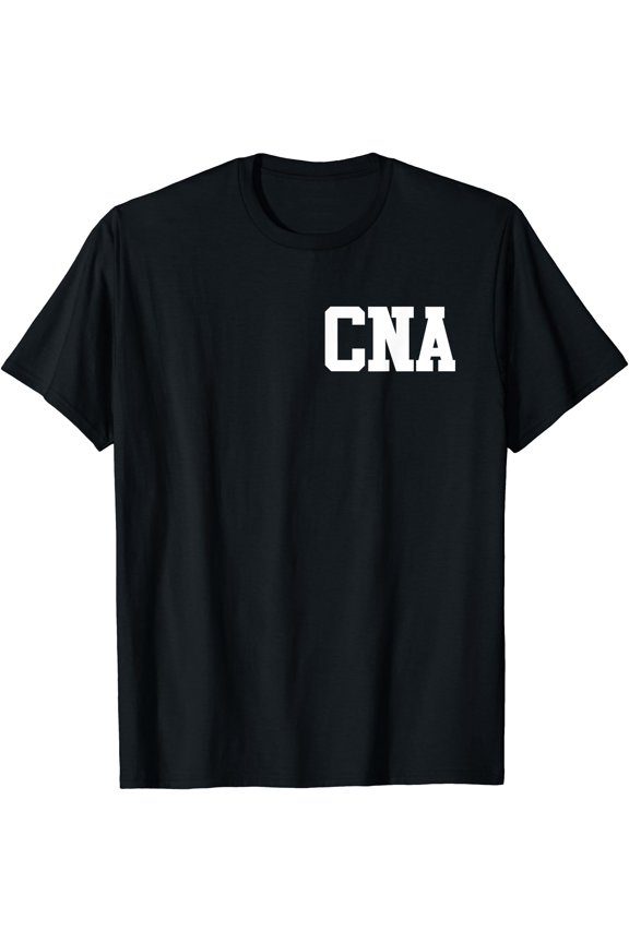 Simple Athlete CNA Certified Nursing Assistant T-Shirt - Perfect Gift for Healthcare Professionals