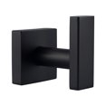 thumbnail image 1 of Simple Bathroom Towel Hook, SUS304 Stainless Steel Bath Towel Holder, Garage Wall HookHoarse black, 1 of 6