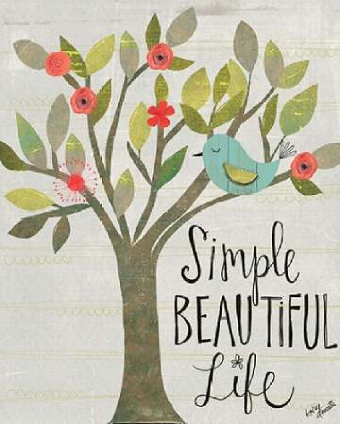 Simple Beautiful Life Canvas Art - Katie Doucette (24 x 30)