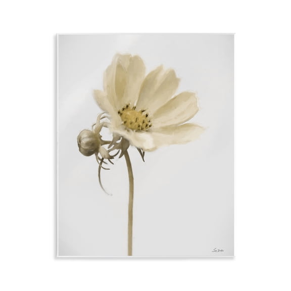 Stupell Industries Simple Beauty Soft Flower Wall Plaque Art, design by Lori Deiter