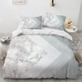 thumbnail image 1 of Simple Bedding Sets 3D Marbling Duvet Quilt Cover Set Comforter Bed Linen Pillowcase King Full Double Single Home Textile, 1 of 5