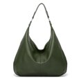 Simple Big Soft Leather Large Shoulder Portable Women Tote Bags