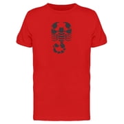 Simple Black Scorpion Icon Tee Mens - Men T-Shirt, Medium