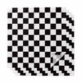 thumbnail image 1 of Simple Black White Checkered Cloth Napkins, Lattice Buffalo Plaid Washable and Reusable Dinner Napkins Set of 4, Table Napkin for Kitchen Party Birthday Wedding Hotel Housewarming 20"x20", 1 of 8