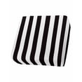 thumbnail image 1 of Simple Black White Stripes Couch Cushion Covers, Stretch Seat Cushion Covers for Sectional Sofa, Modern Stripes Individual Sofa&nbsp;Slipcovers Furniture Protector with Elastic&Straps Small 1Pcs, 1 of 7