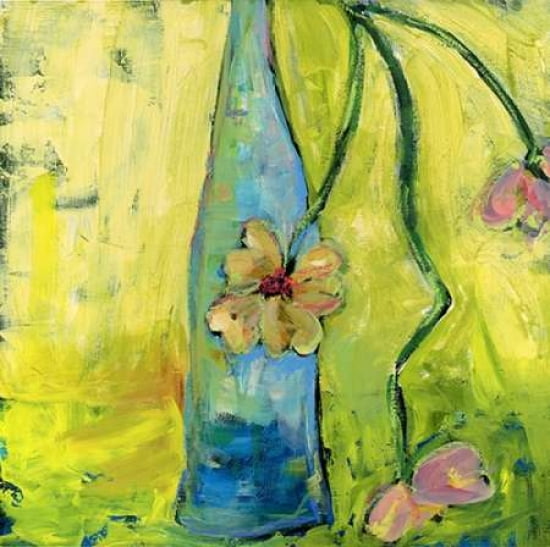 Simple Bottles II Canvas Art - Pamela J Wingard (24 x 24)