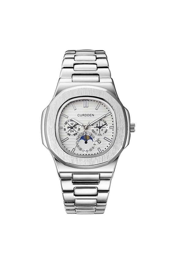 Simple Business Men's Watch, Fashion Steel Strap Mesh Men's Watch, Stainless Steel Quartz Men's Watch