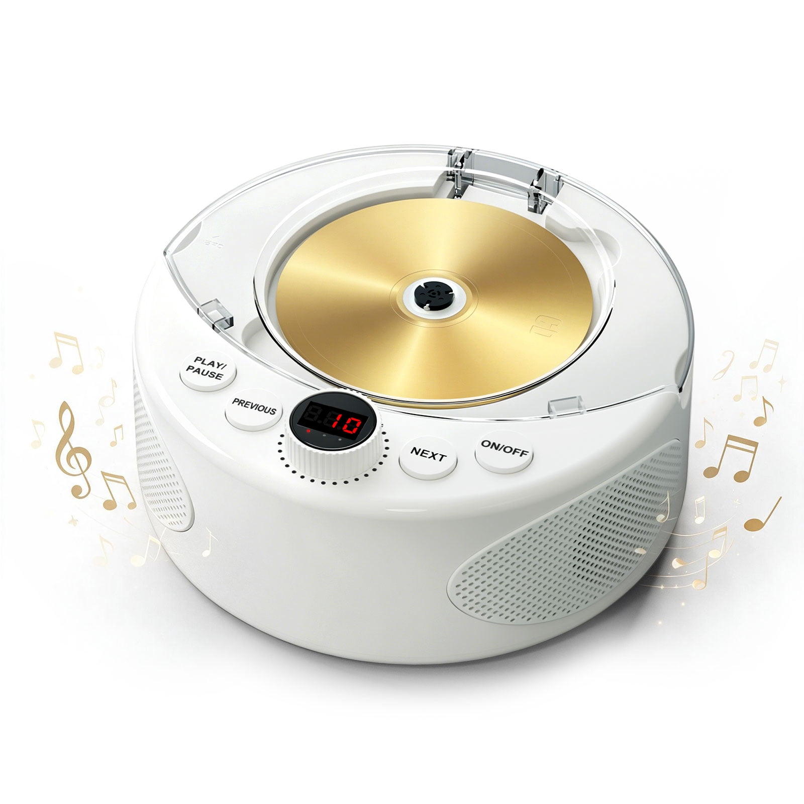 Simple CD Player for Dementia Alzheimer's Seniors, CD Music Player for ...