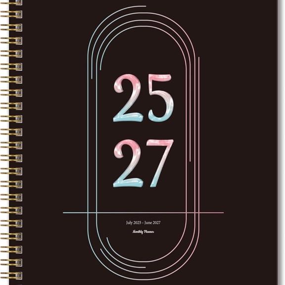 Simple Calendar Planner Notebook Soft PVC Cover, Suitable for Schools & Offices