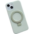 thumbnail image 1 of Simple Candy Colour Silicone Case with Same Colour Stand, Magnetic Case, Soft Feeling, Ladies' Favourite, for iPhone 15 14 13 12 Pro Max Case (Light Green,iPhone 13 Pro Max), 1 of 8