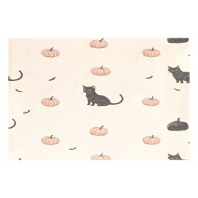 Simple Cartoon Pattern Design 12x18in Heat-Resistant Non-Slip Place Mat, Durable and Wrinkle-Resistant