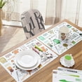 thumbnail image 1 of Simple Cartoon Placemat Table Protective Pad Household Ornaments Tableware, 1 of 6