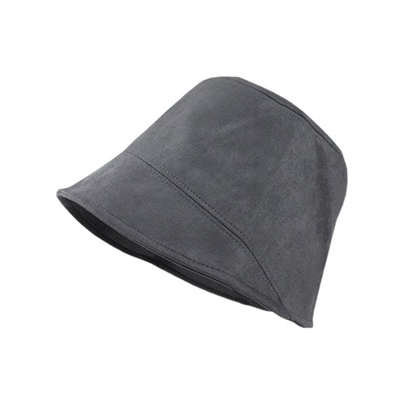 Simple Casual Bucket Hat Outdoor Cap Summer Travel Irregular Brim Solid Color Beach Sun Hat Unisex Couple Hat