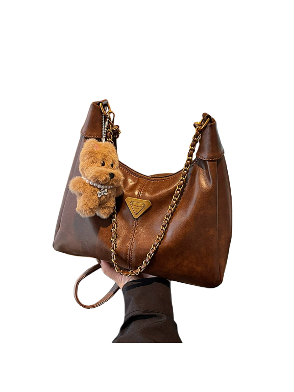 Simple Casual Dumpling Bag New Large Capacity Shoulder Bag