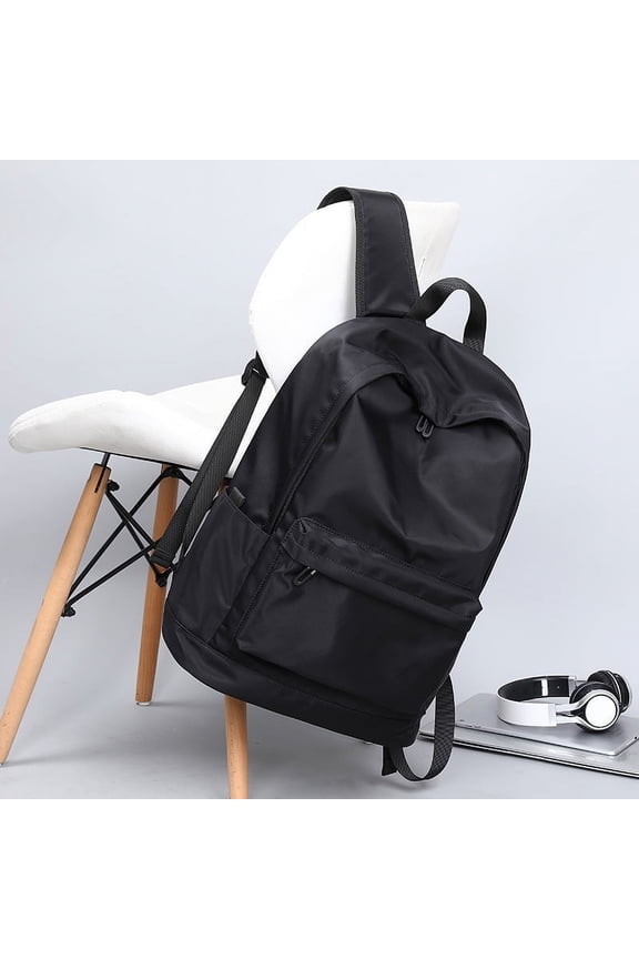 Simple Casual Junior High School Student Schoolbag,Camouflage blue