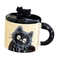 thumbnail image 1 of Simple Ceramic Coffee Mug for Office and Home, Comfort Grip Handle Everyday Drinking Cup for Hot Beverages Like Tea and Coffee, Ideal for Desk Use and Relaxing Moments, 1 of 6