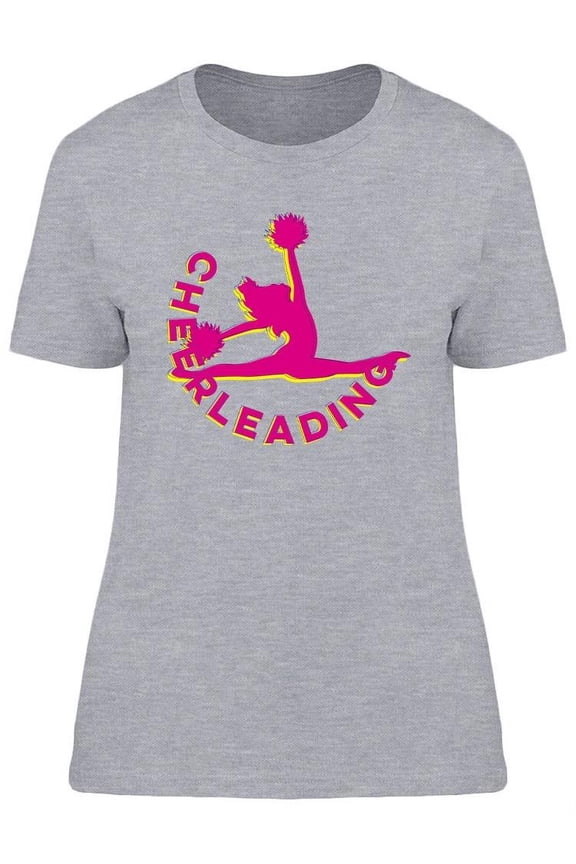 Simple Cheerleading Graphic T-Shirt Women -Image by Shutterstock, Female XX-Large