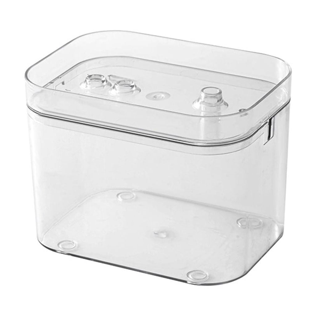 Simple Clear Aquarium With Integrated USB Oxygen Pumps Systems Great For Home and Office Use Easy to Use Fish Bowl