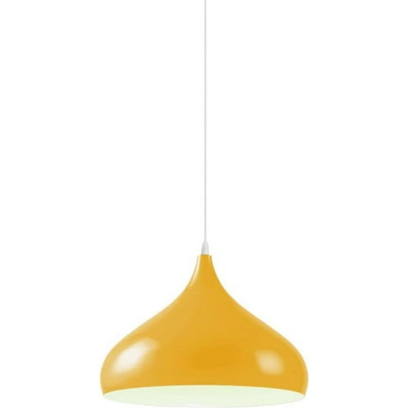 Simple Colorful Metal Pendant Light Fixture for Kitchen Island, Retro Farmhouse Pendant Lighting for Dining Room, Minimalism Rustic Pendant Light, Vintage Industrial Pendant Lamp