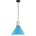 thumbnail image 1 of Simple Colorful Metal Pendant Lighting for Dining Room, Modern Farmhouse Pendant Lamp for Kitchen Island, Personalized Rustic Pendant Light for Kitchen Sink Over Table, 1 of 7