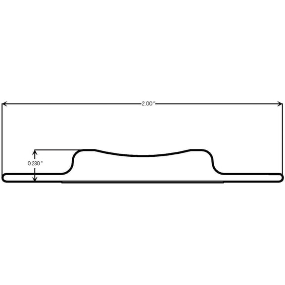 Simple Corner Pad (2, Black) - Rubber & Polyurethane (PU) Weatherstrip for Door