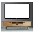 thumbnail image 1 of Simple Curtain Home Projector Curtain Folding Projection Screen Curtain 100 Inches 16:9 (width 2.2*height 1.23) Meters ,Wrinkle-Resistant Design, 1 of 8