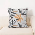 thumbnail image 1 of Simple Cushion Home Decoration Cushion Cover Minimalist Abstract Leaf Pillow Car Backrest Square Pillowcase, 1 of 5