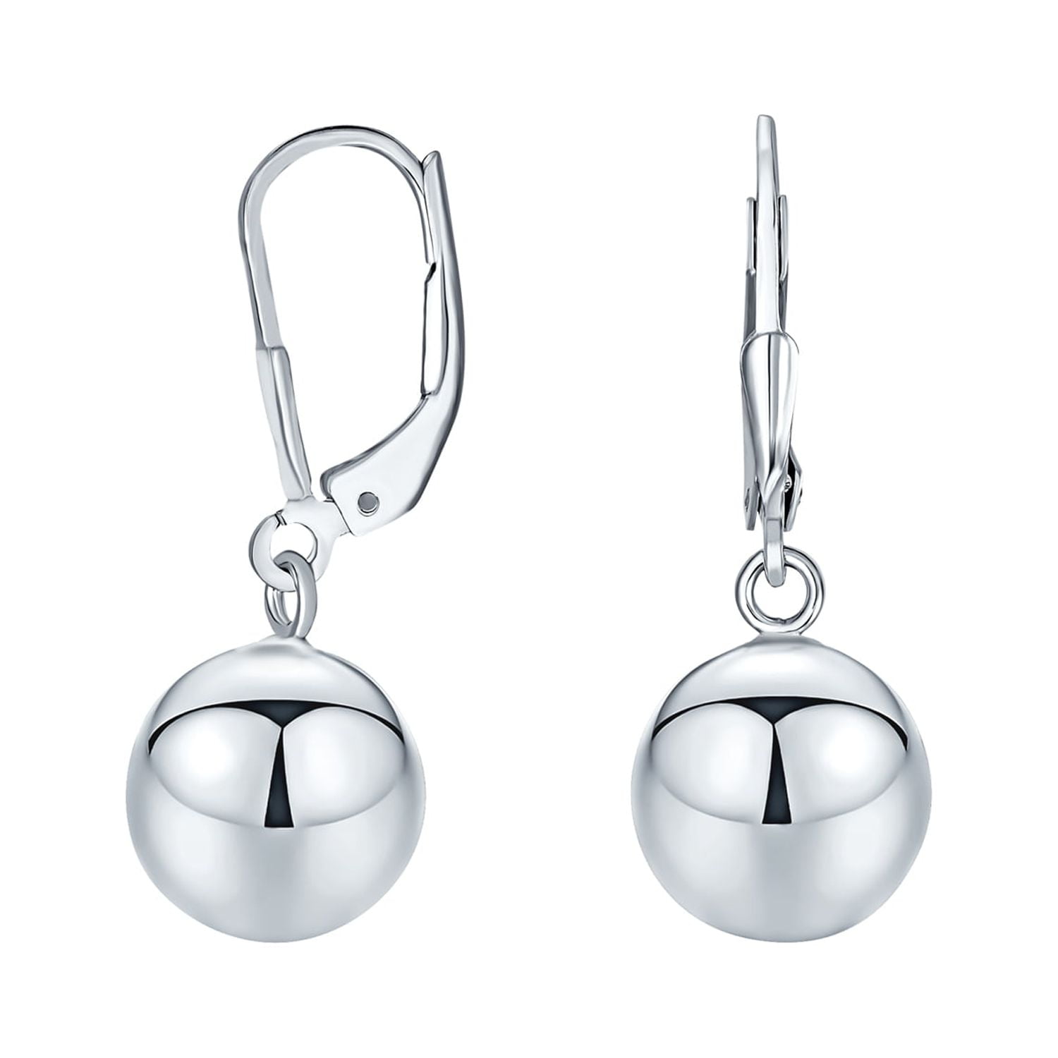 925 Sterling Silver Ball Stud Earrings Available in India  Ubuy