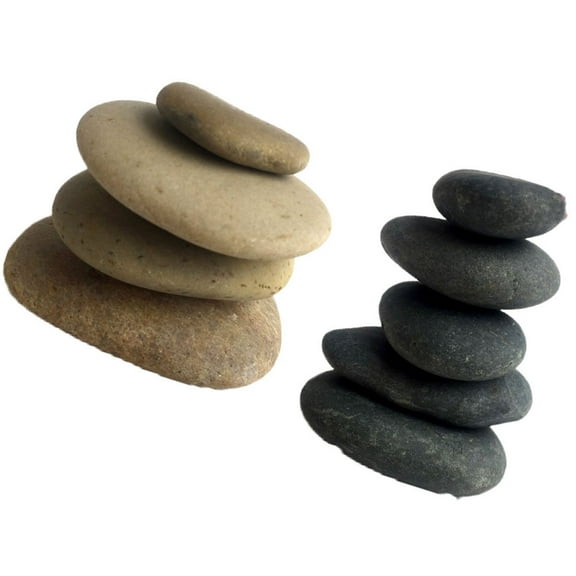 BESTOYARD Drawing Painted Stones Assorted Colors Ready to Paint for Craft Projects