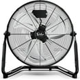 thumbnail image 1 of Simple Deluxe 12" High Velocity Floor Fan, 3-Speed Heavy Duty Metal Fan for Home, Commercial, Greenhouse, Indoor/Outdoor Use, Black, 1 of 13