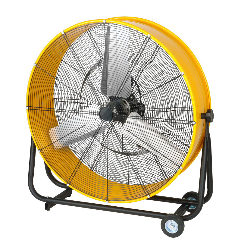 Simple Deluxe 36 Inch Heavy Duty Metal Industrial Drum Fan, 3 Speed