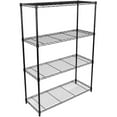 Simple Deluxe 4Tier Heavy Duty Storage Shelving Unit, 36 in. W x 14.17
