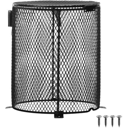 Simple Deluxe 5.5" Reptile Heater Guard Heat Protector Anti-Scald Cover Mesh Cage, Heating Lamp Lampshade Ceramic