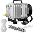thumbnail image 1 of Simple Deluxe Commercial Air Pump 1189 GPH 58W 75L/Min 8 Outlets for Aquarium and Hydroponic Systems New, 1 of 7