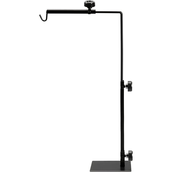 Simple Deluxe Reptile Adjustable Lamp Stand Metal Floor Light Holder Lamp-Support Bracket Basking