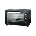 thumbnail image 1 of Simple Deluxe Toaster Oven with 20Litres Capacity,Compact Size Countertop Toaster, Easy to Control with Timer-Bake-Broil-Toast Setting, 1200W, Stainless Steel,16x11in,Black,Extra Large, 1 of 10