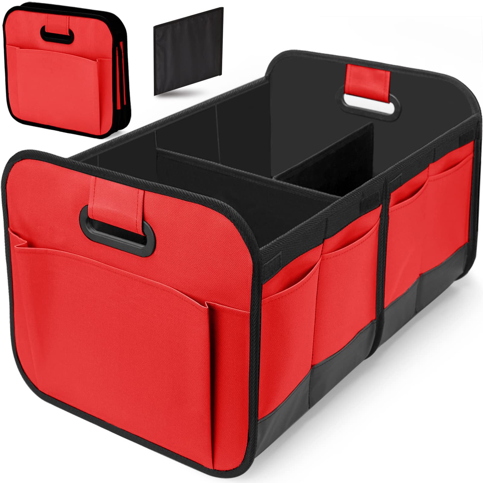 Simple Deluxe Trunk Organizer for Car/SUV/Truck, Collapsible 2 ...