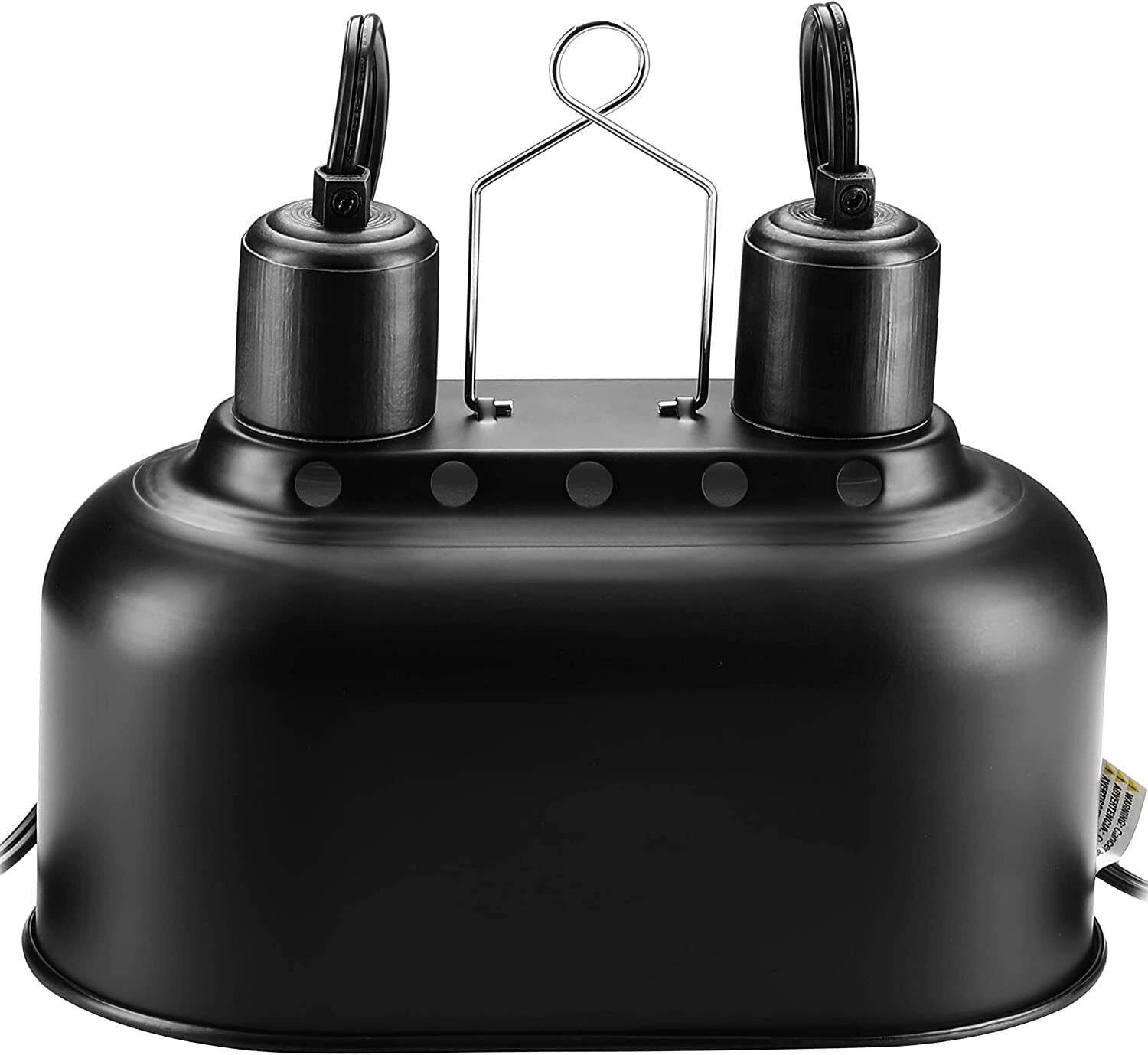 Simple Deluxe UVB Light Fixture Reptile HeatLighting Lamp Double