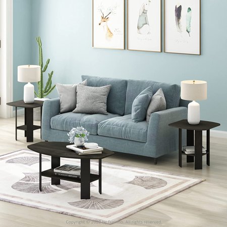 Simple Design Coffee Table, Espresso