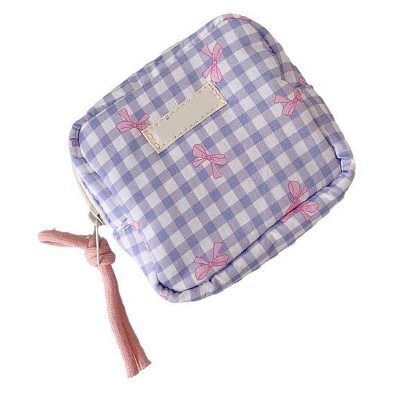 Simple Design Cosmetic Case Portable Waterproof Makeup Bag With Spacious Interior For Lipsticks Brushes Essential