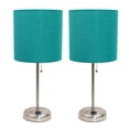 thumbnail image 1 of Simple Designs 19.5" 2 Pack Stick Table Desk Lamp Set, 1 of 9