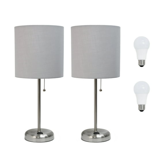 Simple Designs 54.72" Sleek Essentials Basic Adjustable Metal Floor Lamp, For Living Room, Bedroom, Office, Sage Green