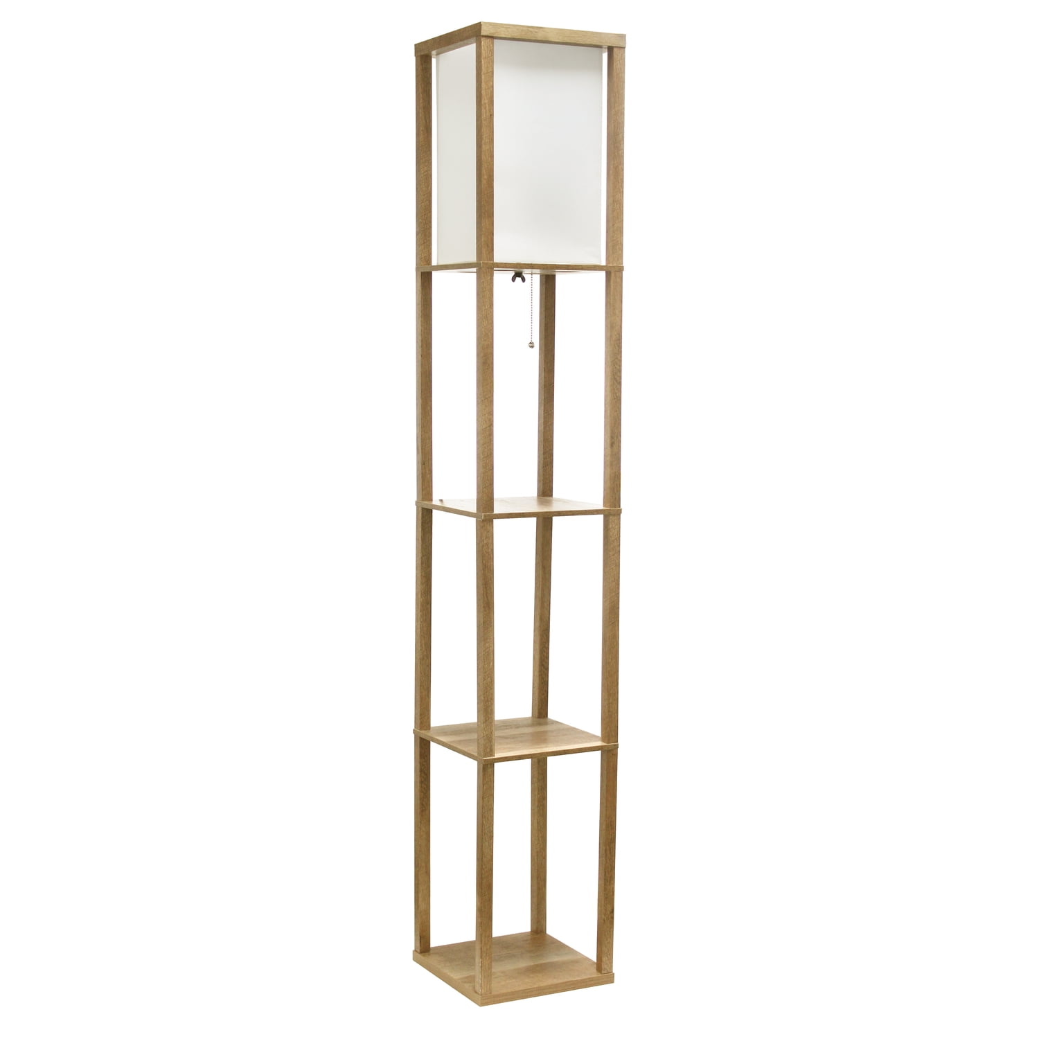 Simple designs etagere shelf floor lamp discount