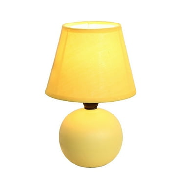 Simple Designs Ceramic  Globe Table Lamp